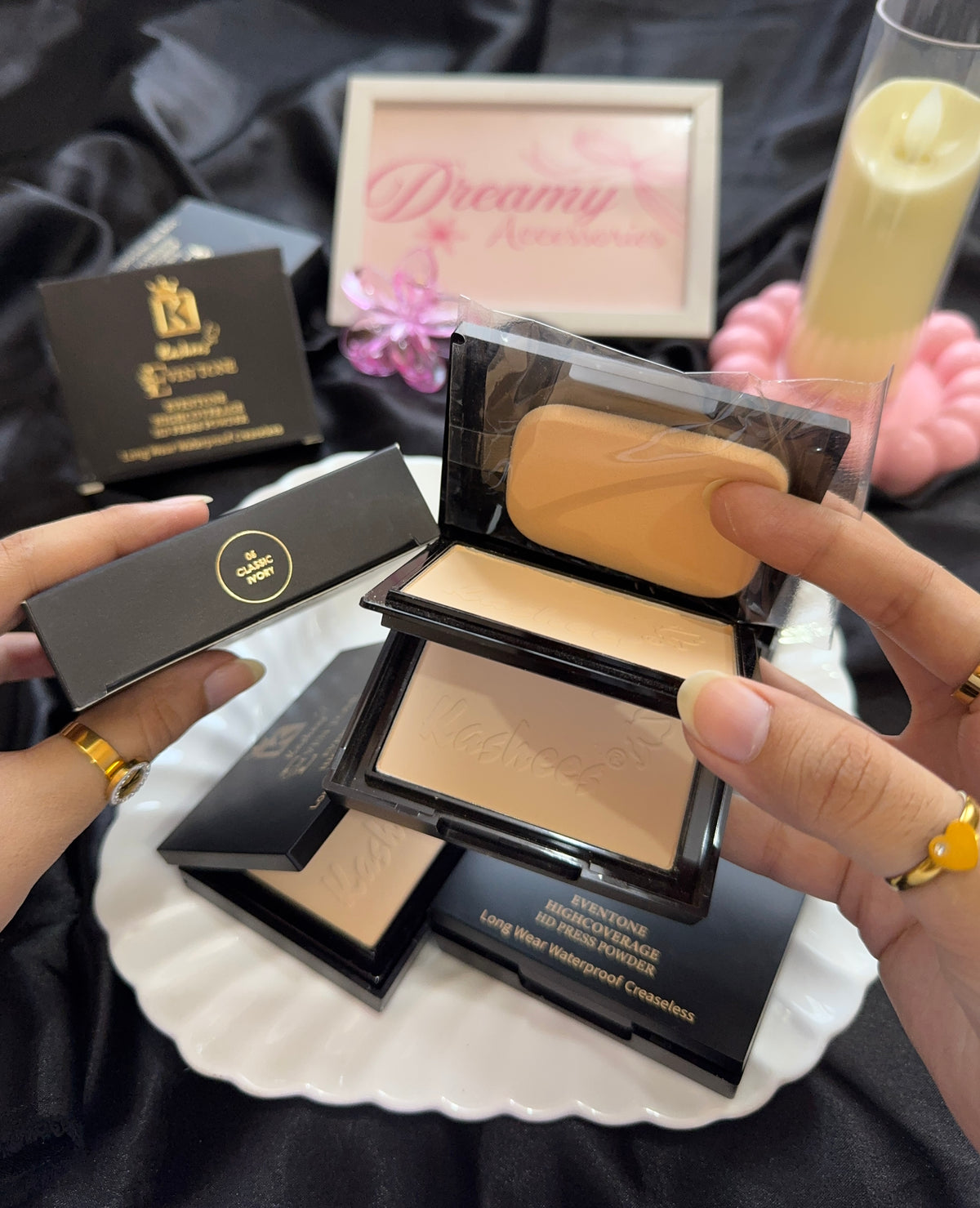 Kashees Even Tone HD Press Compack Powder